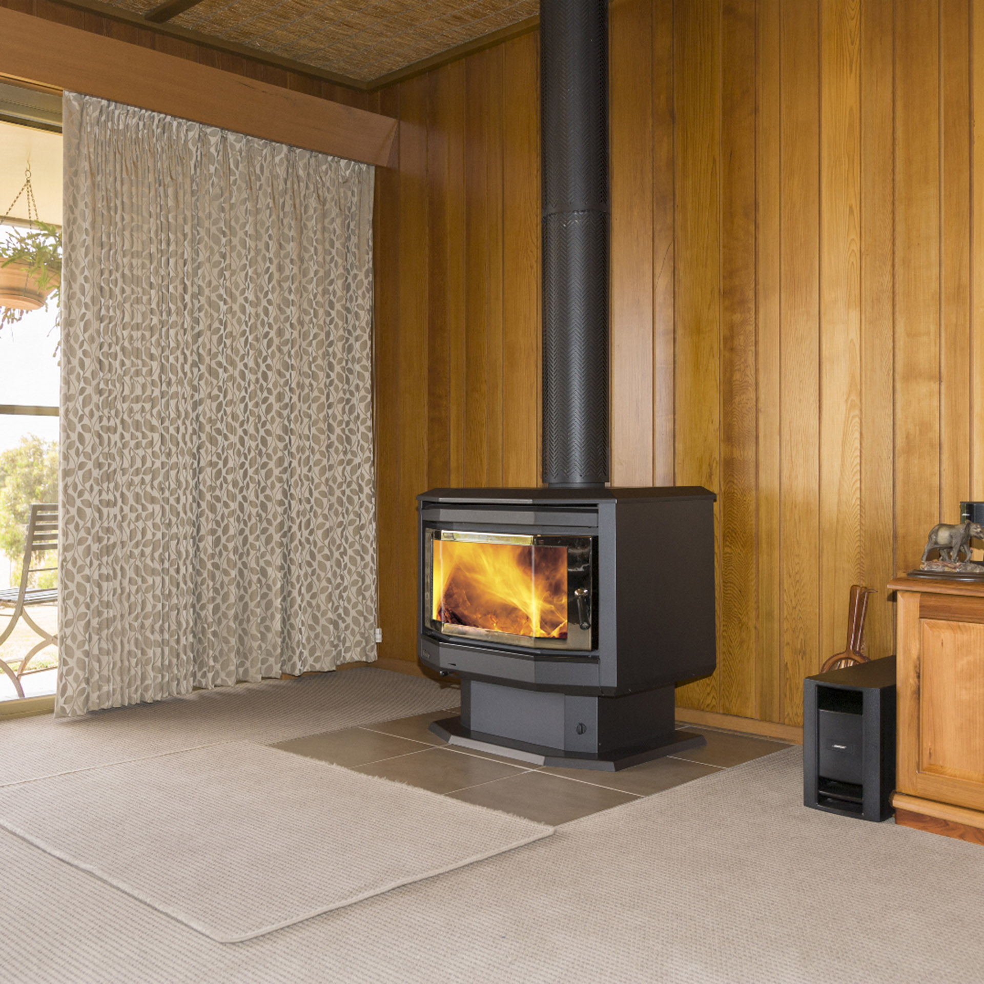 Eureka Solitaire Freestanding Wood Heater Country Wide Heaters